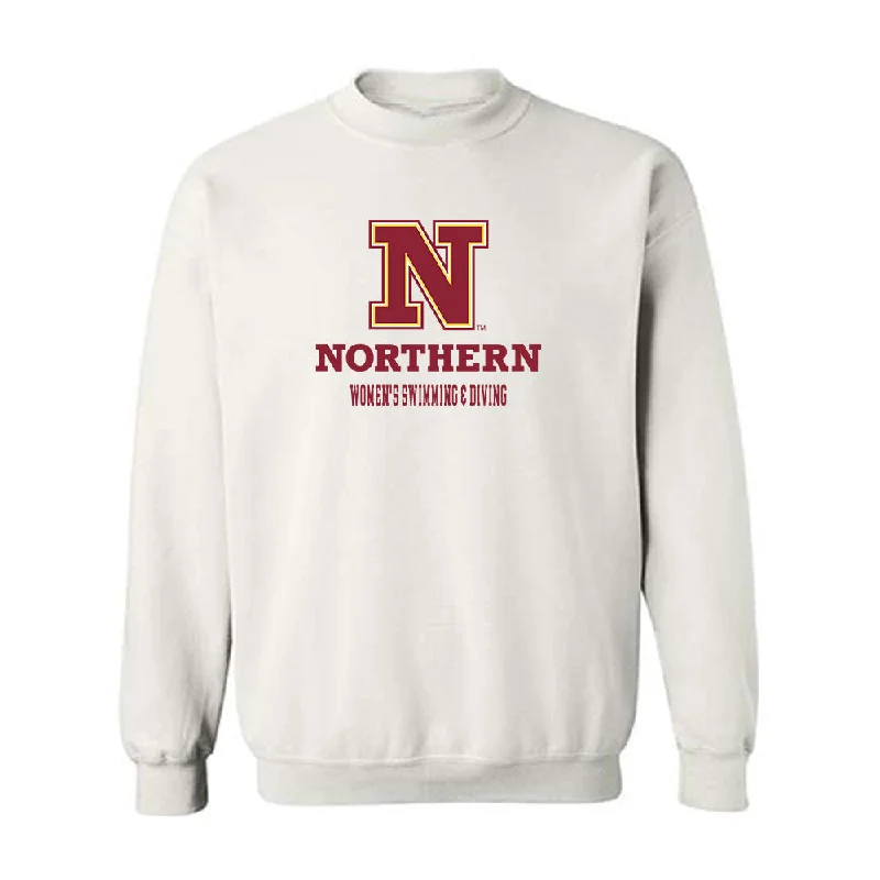 NSU - NCAA Women's Swimming & Diving : Sidney Masgras - Crewneck Sweatshirt Hoodie with Metallic Shiny Futuristic