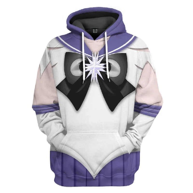 Gearhumans 3D Sailor Saturn Custom Tshirt Hoodie Apparel Hoodie with Hem Detail Decorative Unique