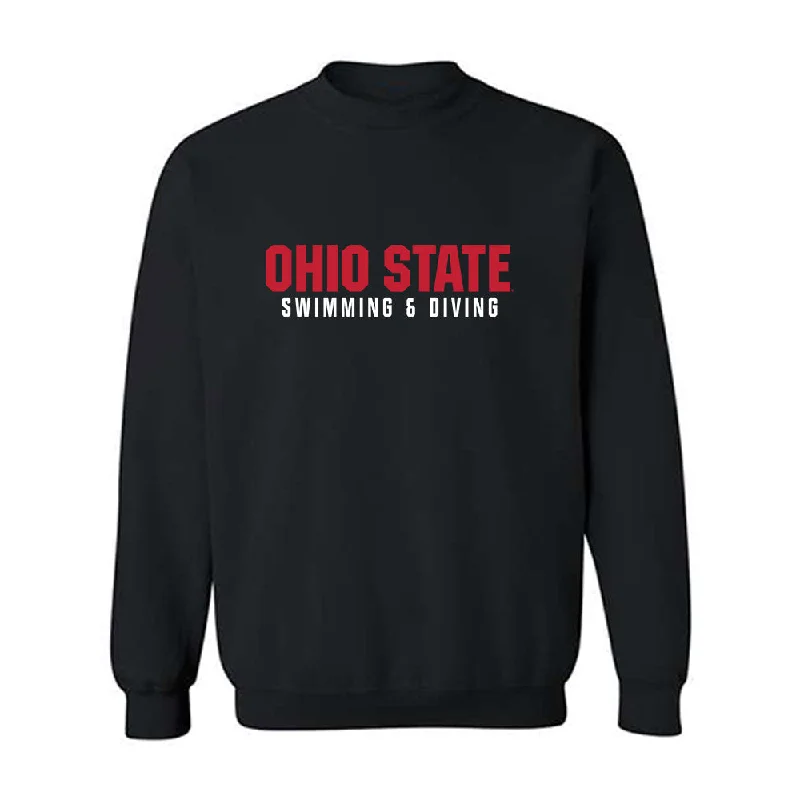 Ohio State - NCAA Women's Swimming & Diving : Bella Fisco - Classic Shersey Crewneck Sweatshirt Hoodie with Hem Embroidery Detailed Premium