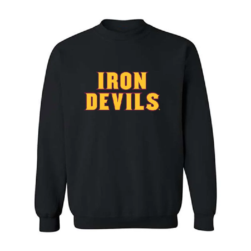 Arizona State - NCAA Women's Swimming & Diving : Ariel Beltran - Replica Shersey Crewneck Sweatshirt Hoodie with Hem Ribbing Snug Secure