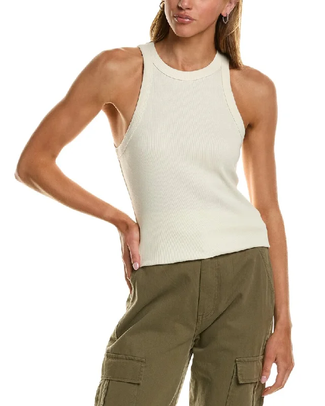 James Perse Cutaway Rib Tank adorable tank top