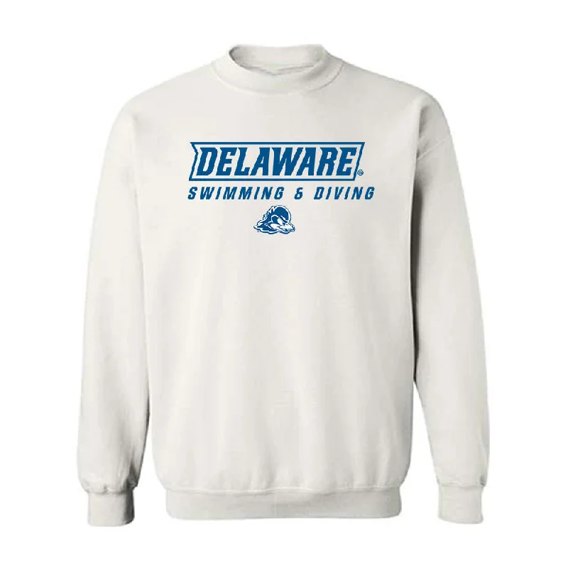 Delaware - NCAA Women's Swimming & Diving : Brenna Ross - Classic Shersey Crewneck Sweatshirt Hoodie with Zipper Placket Modern Functional