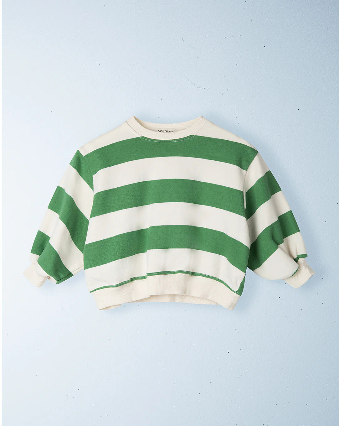 TORO PULLOVER - VERDE Bateau Neck Pullover