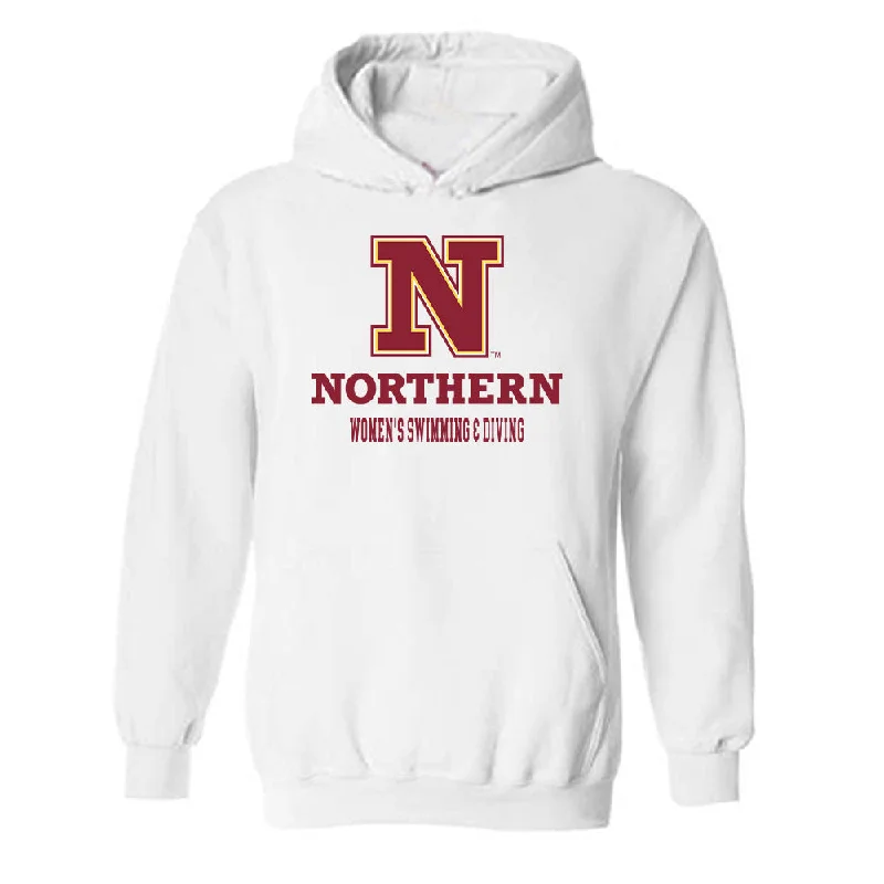 NSU - NCAA Women's Swimming & Diving : Hilary Sonnabend - Hooded Sweatshirt Hoodie with Ribbed Neckline Snug Warm