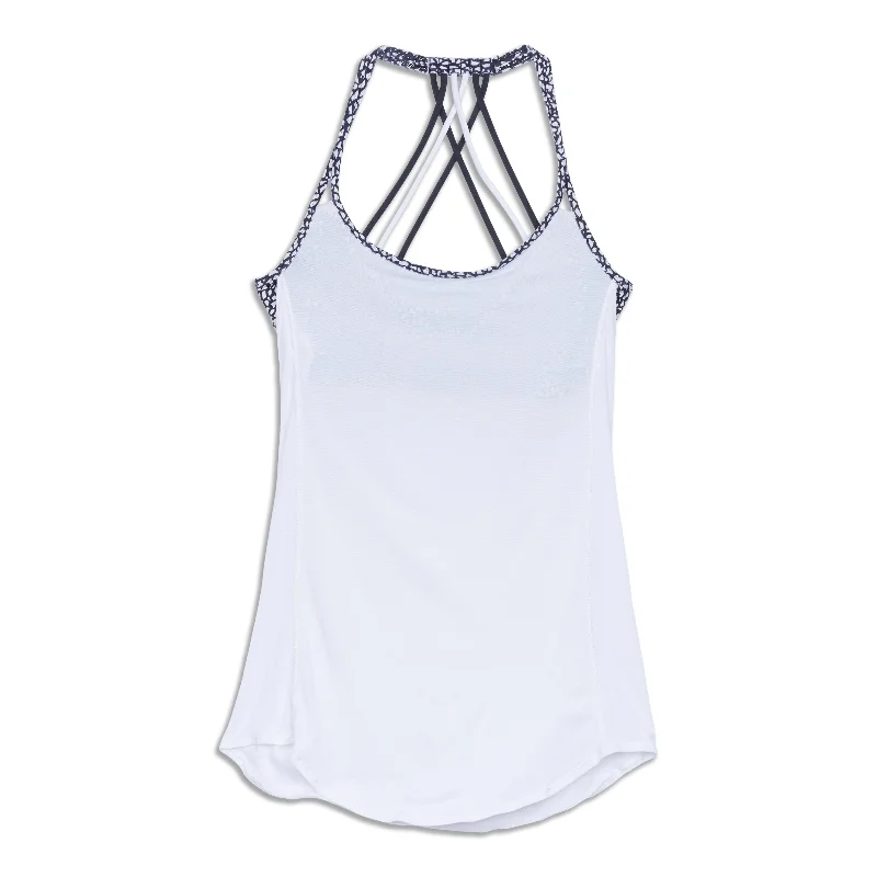 Lighten Up Tank Top - Resale white tank top