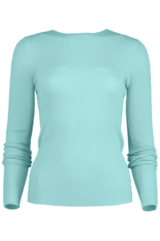 Hutton Pullover - Seafoam Long Sleeve Pullover