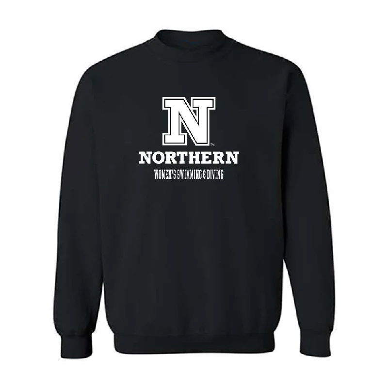 NSU - NCAA Women's Swimming & Diving : Abbegael Nynas - Classic Shersey Crewneck Sweatshirt Hoodie with Hem Contrast Bold Stylish