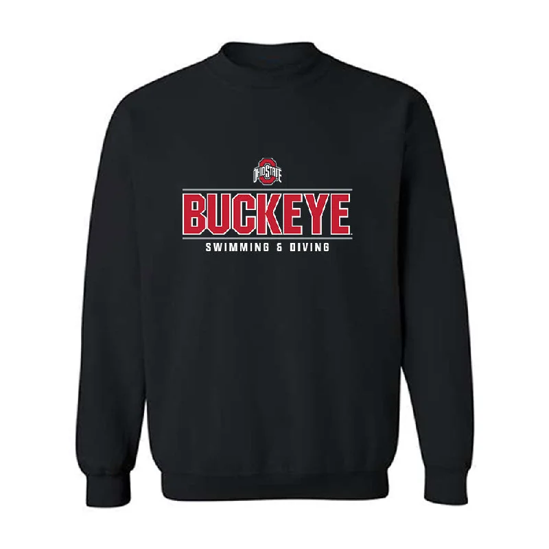 Ohio State - NCAA Women's Swimming & Diving : Danika Varda - Crewneck Sweatshirt Hoodie with Relaxed Fit Easy Casual