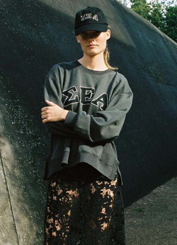 Adonis Sweatshirt Hoodie with Ribbed Hem Stretchable Secure
