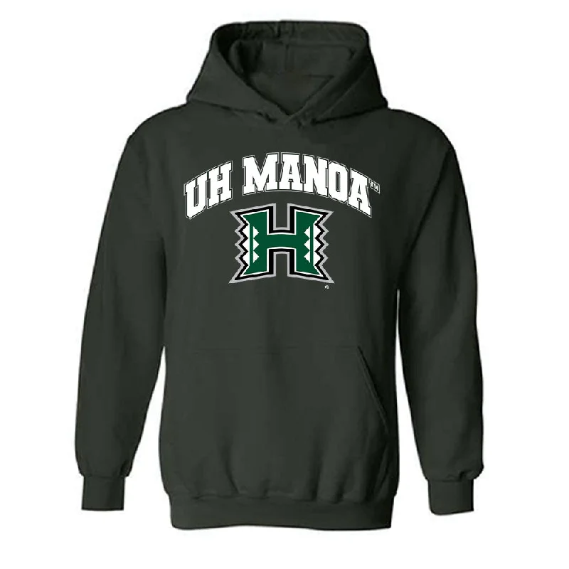 Hawaii - NCAA Women's Swimming & Diving : Camille Radosavljevic - Classic Shersey Hooded Sweatshirt Hoodie with Snap Buttons Easy Quick Hawaii - NCAA Women's Swimming & Diving : Camille Radosavljevic - Classic Shersey Hooded Sweatshirt Hoodie with Snap Buttons Easy Quick