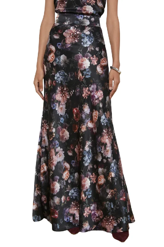 Ryker Silk Maxi Skirt chiffon skirt floaty