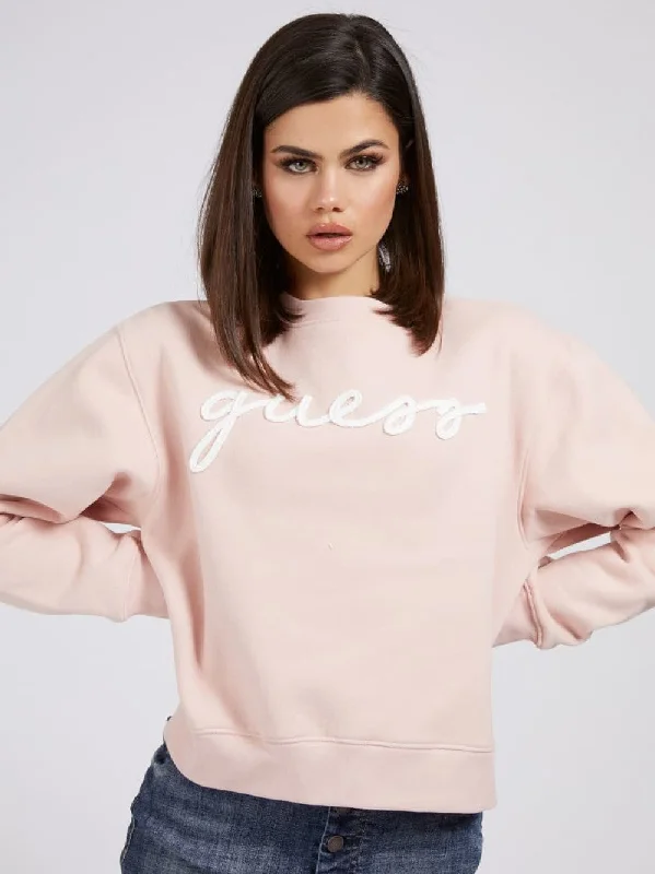 Guess Amanda Logo Sweatshirt Graphic Hoodie Design Print