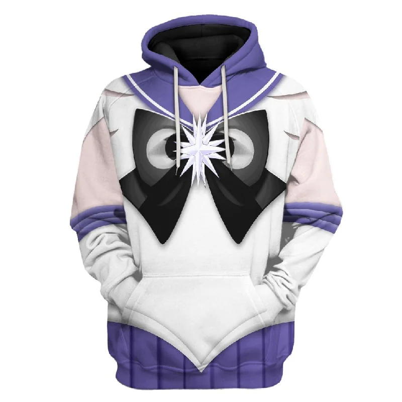 Gearhumans 3D Sailor Saturn Custom Tshirt Hoodie Apparel Hoodie with Mesh Breathable Sporty