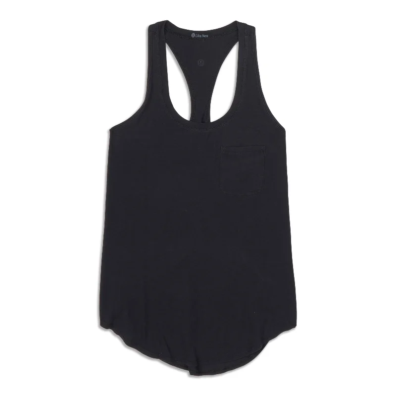 Yogi Racerback Tank Top - Resale halter tank top