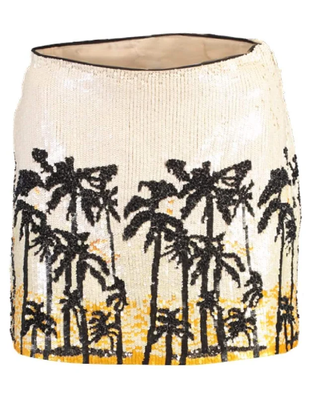 Hotel California Mini Skirt corduroy skirt textured