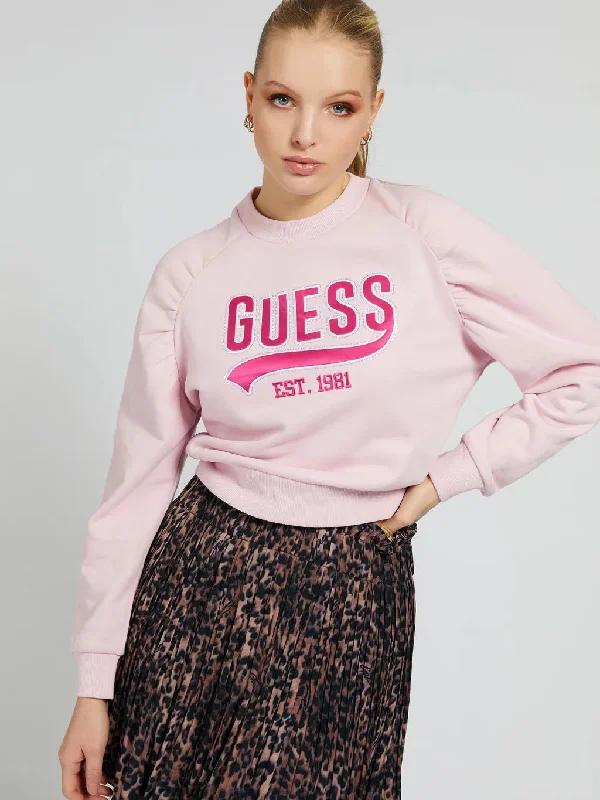 Guess Desiree W1GQ36 K6810 Logo Sweatshirt Hooded Sweatshirt Casual Wear Street Style Guess Desiree W1GQ36 K6810 Logo Sweatshirt Hooded Sweatshirt Casual Wear Street Style