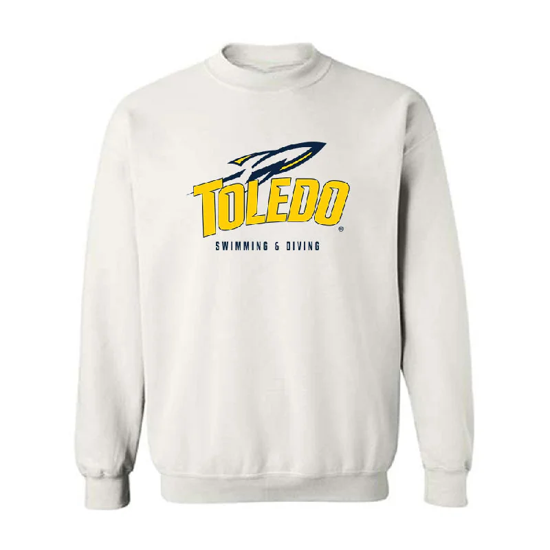 Toledo - NCAA Women's Swimming & Diving : Janne Slegers - Crewneck Sweatshirt Hoodie with Contrast Stitching Detailed Premium Toledo - NCAA Women's Swimming & Diving : Janne Slegers - Crewneck Sweatshirt Hoodie with Contrast Stitching Detailed Premium