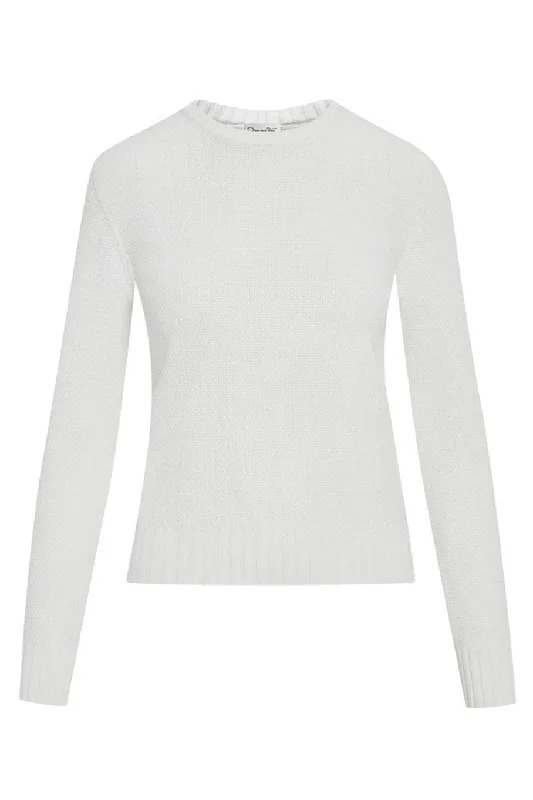 Long Sleeve Magnolia Guipure Boatneck Pullover Honey Neck Pullover