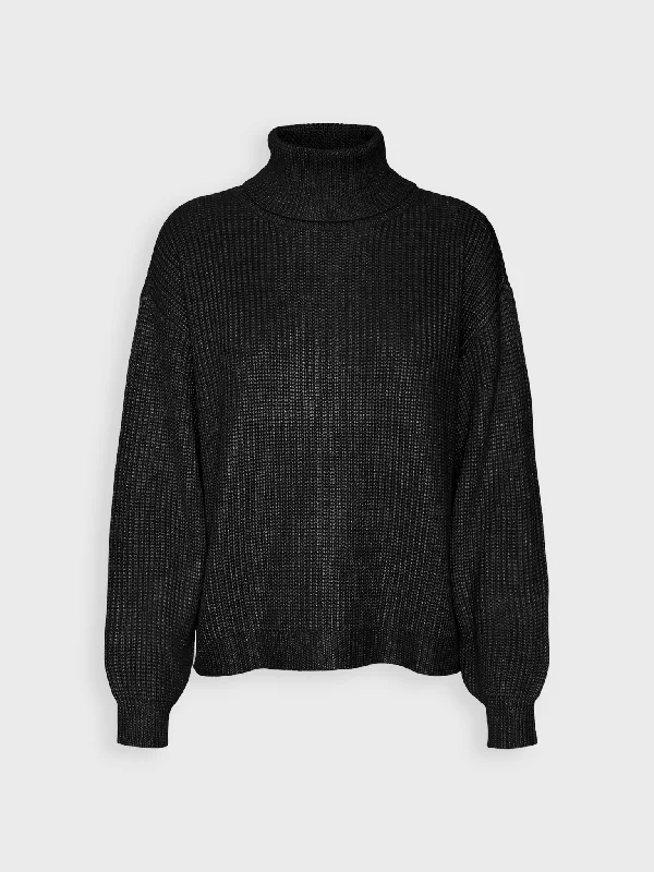 Γυναικεία μπλούζα πλεκτή VMAMELIA LS COWLNECK PULLOVER 10314133 | 10314133 Turtleneck Warm Pullover