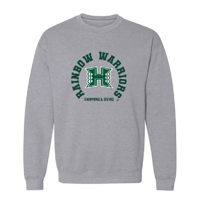 Hawaii - NCAA Women's Swimming & Diving : Camille Radosavljevic - Classic Shersey Crewneck Sweatshirt Hoodie with Drawstring Waist Adjustable Fitted Hawaii - NCAA Women's Swimming & Diving : Camille Radosavljevic - Classic Shersey Crewneck Sweatshirt Hoodie with Drawstring Waist Adjustable Fitted