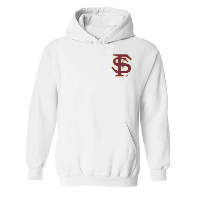 FSU - NCAA Women's Swimming & Diving : Arianna Ottavianelli - Replica Shersey Hooded Sweatshirt Hoodie with Batwing Sleeves Loose Dramatic