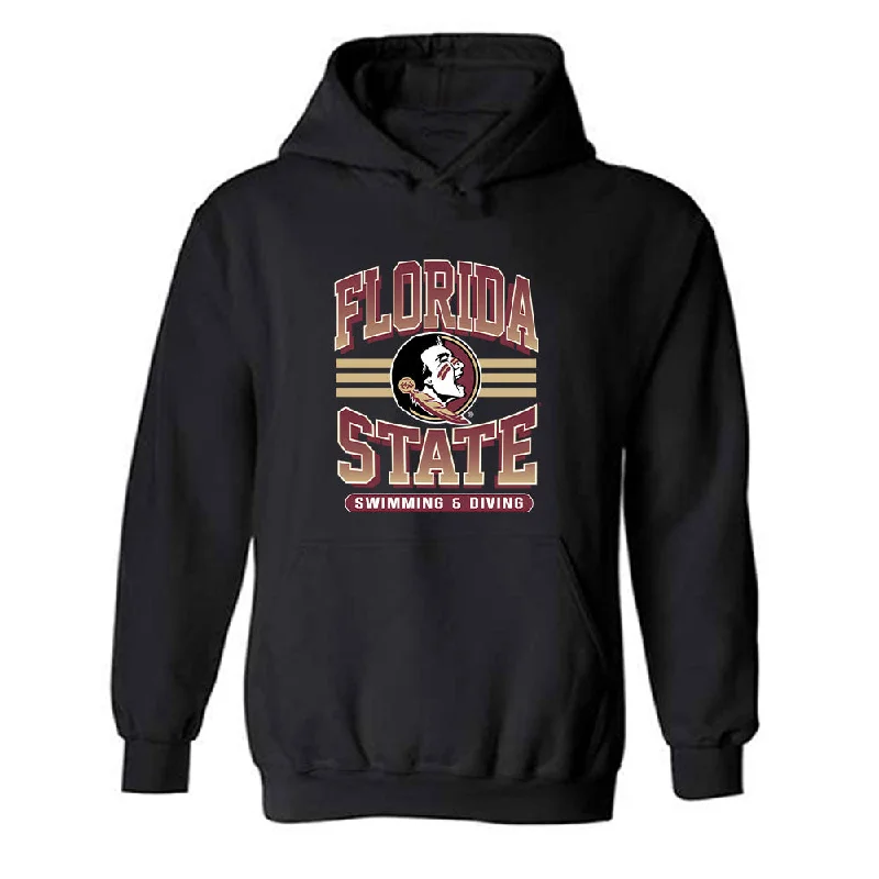 FSU - NCAA Women's Swimming & Diving : Arianna Ottavianelli - Classic Shersey Hooded Sweatshirt Hoodie with Toggle Buttons Decorative Unique