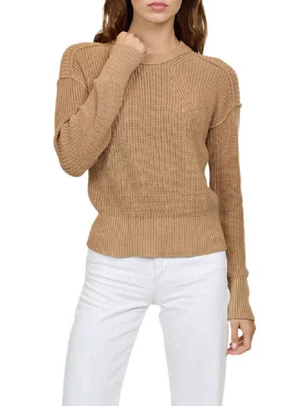 Stitch Detail Pullover - AUTUMN CASHMERE Scalloped Neck Pullover