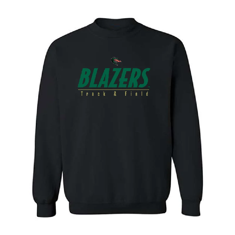 UAB - NCAA Women's Track & Field : Annika Huff - Crewneck Sweatshirt Hoodie with High-Low Hem Asymmetrical Trendy UAB - NCAA Women's Track & Field : Annika Huff - Crewneck Sweatshirt Hoodie with High-Low Hem Asymmetrical Trendy