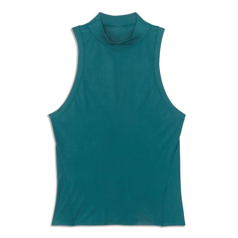 Nulu Mockneck Tank Top - Resale one shoulder tank