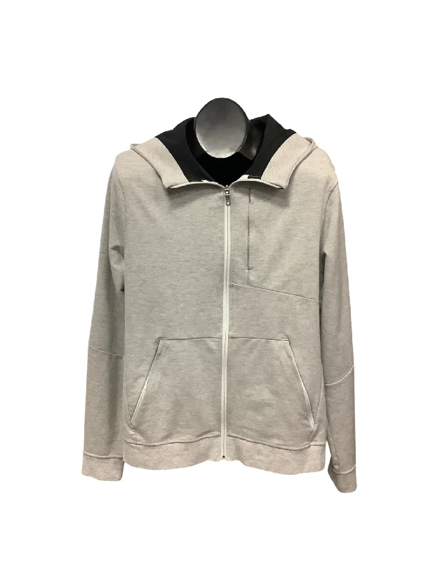 Lululemon Full Zip Hoodie Sweatshirt Size: L Hoodie with Batwing Sleeves Loose Dramatic Lululemon Full Zip Hoodie Sweatshirt Size: L Hoodie with Batwing Sleeves Loose Dramatic