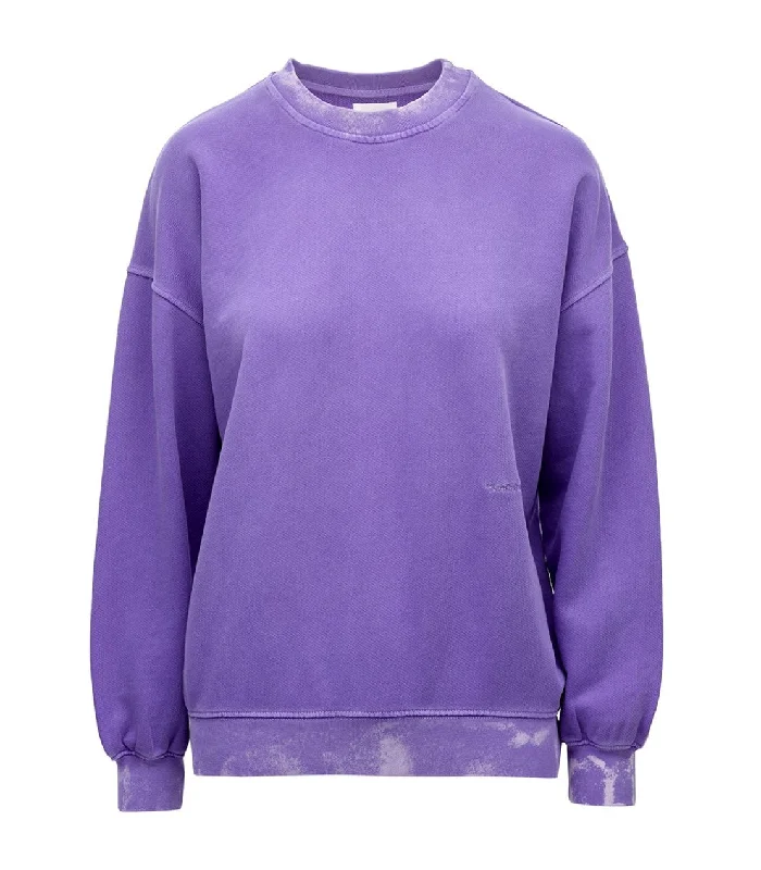 Replay W3640 Oversized Sweatshirt Hoodie with Hem Contrast Bold Stylish
