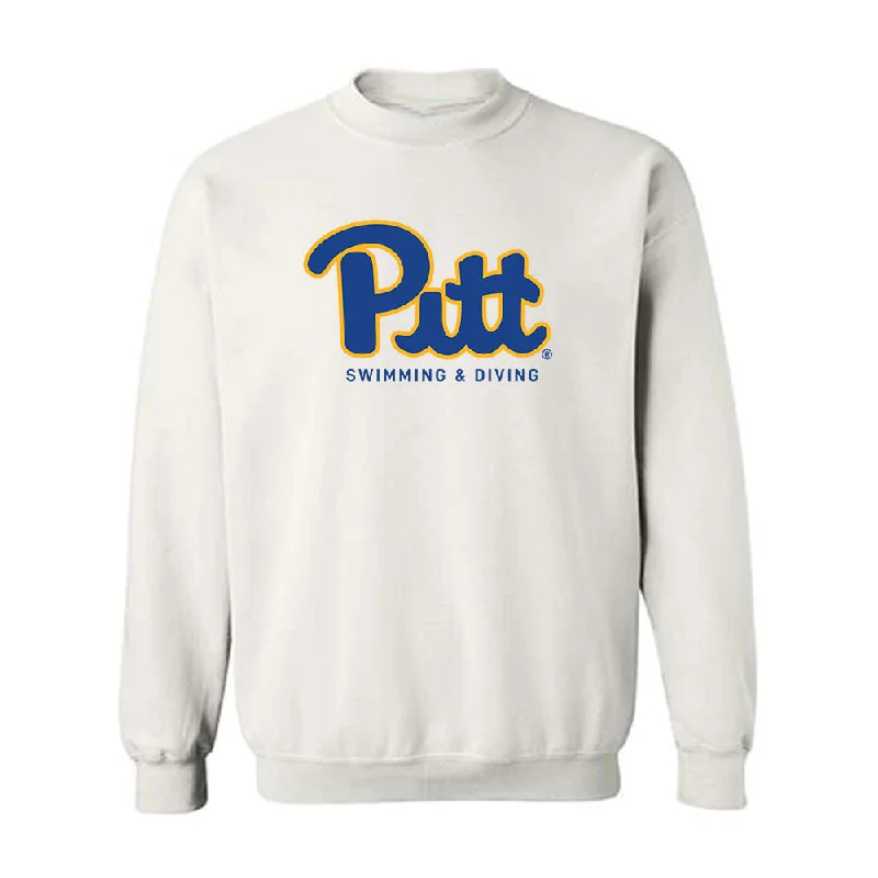 Pittsburgh - NCAA Women's Swimming & Diving : Kimmy Shannon - Sports Shersey Crewneck Sweatshirt Hoodie with Ribbed Hem Stretchable Secure