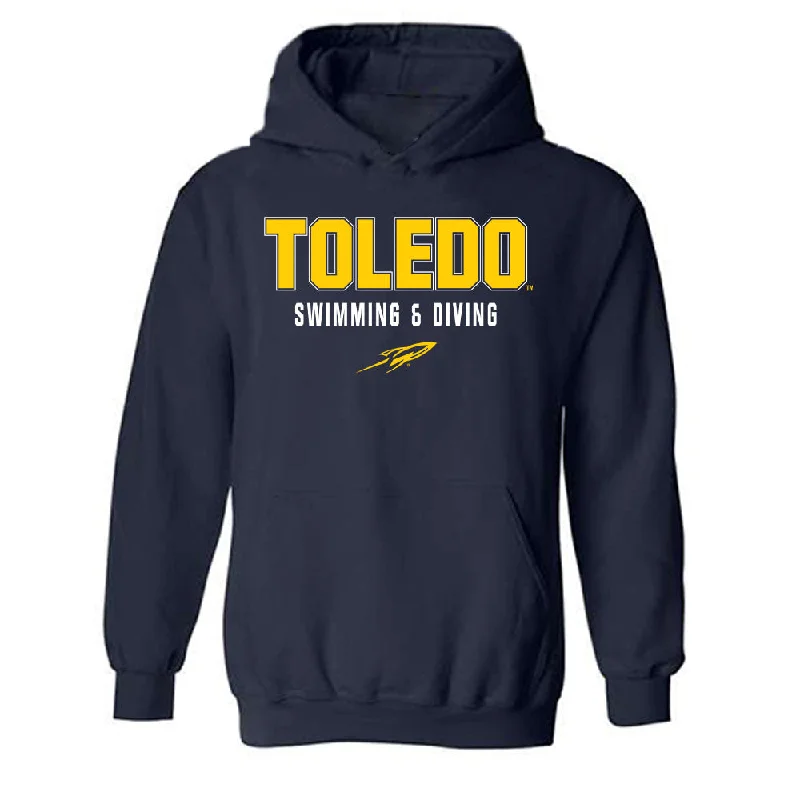 Toledo - NCAA Women's Swimming & Diving : Janne Slegers - Classic Shersey Hooded Sweatshirt Hoodie with Batwing Sleeves Loose Dramatic Toledo - NCAA Women's Swimming & Diving : Janne Slegers - Classic Shersey Hooded Sweatshirt Hoodie with Batwing Sleeves Loose Dramatic