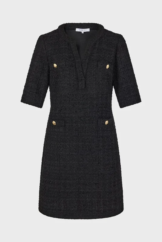 Dress Salome Dar64a060 Black Tunics Office stylish