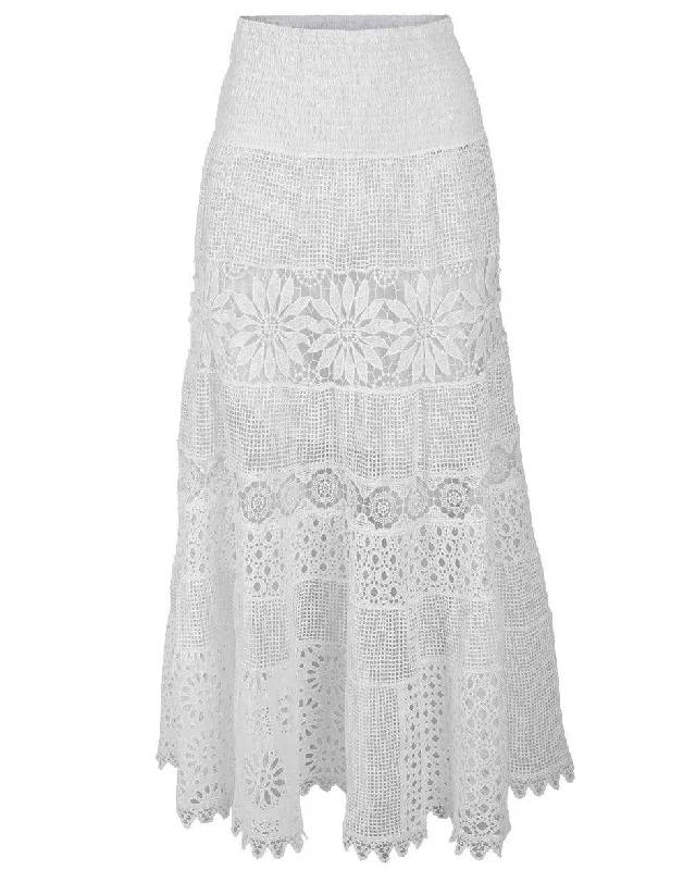 Turchia Maxi Skirt linen skirt breathable