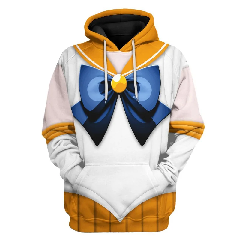 Gearhumans 3D Sailor Venus Custom Tshirt Hoodie Apparel Hoodie with Puffed Sleeves Voluminous Trendy