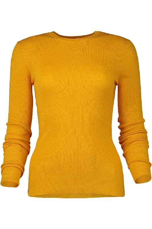 Hutton Pullover - Marigold Wrist Length Sleeve