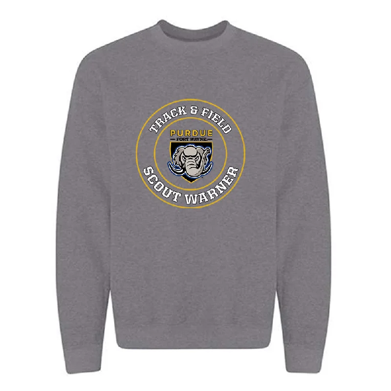 PFW - NCAA Women's Track & Field : Scout Warner - Classic Fashion Shersey Crewneck Sweatshirt Hoodie with Ribbed Hem Stretchable Secure PFW - NCAA Women's Track & Field : Scout Warner - Classic Fashion Shersey Crewneck Sweatshirt Hoodie with Ribbed Hem Stretchable Secure
