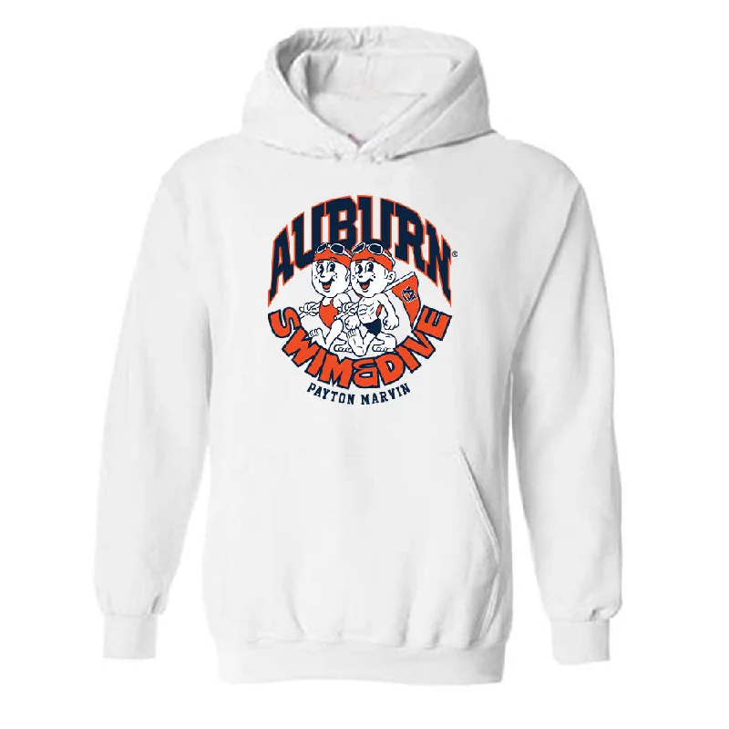 Auburn - NCAA Women's Swimming & Diving : Payton Marvin - Hooded Sweatshirt Fashion Shersey Hoodie with Slim Fit Tailored Modern Auburn - NCAA Women's Swimming & Diving : Payton Marvin - Hooded Sweatshirt Fashion Shersey Hoodie with Slim Fit Tailored Modern