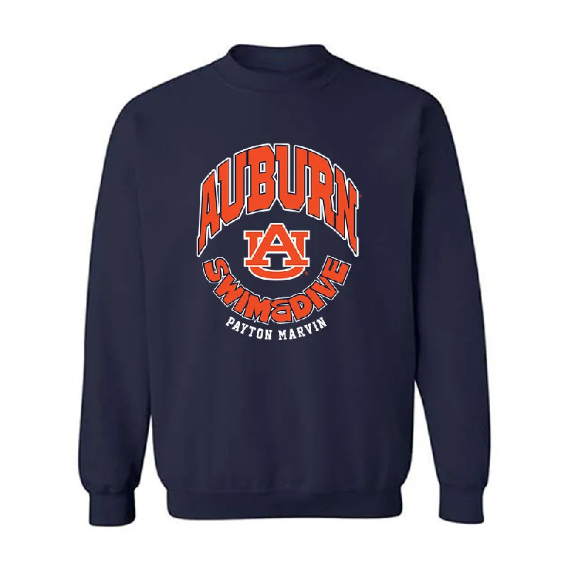 Auburn - NCAA Women's Swimming & Diving : Payton Marvin - Crewneck Sweatshirt Fashion Shersey Hoodie with Oversized Fit Loose Comfortable Auburn - NCAA Women's Swimming & Diving : Payton Marvin - Crewneck Sweatshirt Fashion Shersey Hoodie with Oversized Fit Loose Comfortable