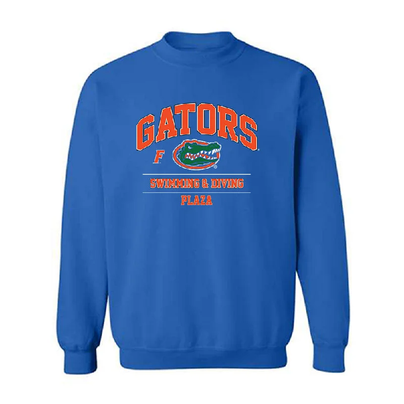 Florida - NCAA Women's Swimming & Diving : Sofia Plaza - Classic Fashion Shersey Crewneck Sweatshirt Hoodie with Toggle Buttons Decorative Unique