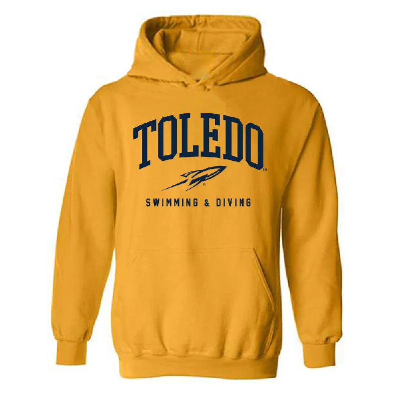 Toledo - NCAA Women's Swimming & Diving : Janne Slegers - Classic Shersey Hooded Sweatshirt Hoodie with Raw Hem Edgy Unfinished Toledo - NCAA Women's Swimming & Diving : Janne Slegers - Classic Shersey Hooded Sweatshirt Hoodie with Raw Hem Edgy Unfinished