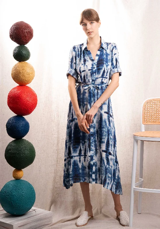 Dress 65362 Dark-Blue Tunics Favorite customer