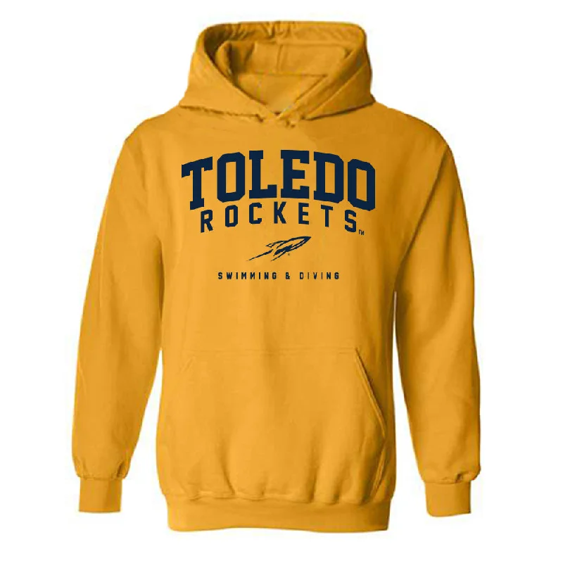 Toledo - NCAA Women's Swimming & Diving : Janne Slegers - Classic Shersey Hooded Sweatshirt Hoodie with Cropped Fit Short Trendy Toledo - NCAA Women's Swimming & Diving : Janne Slegers - Classic Shersey Hooded Sweatshirt Hoodie with Cropped Fit Short Trendy