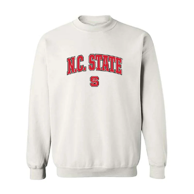 NC State - NCAA Women's Swimming & Diving : Kennedy Noble - Generic Shersey Crewneck Sweatshirt Hoodie with Raglan Sleeves Sporty Comfortable