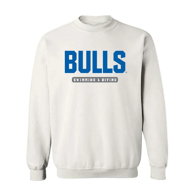 Buffalo - NCAA Women's Swimming & Diving : Maggie Meyers - Crewneck Sweatshirt Hoodie with Half-Zip Sporty Casual