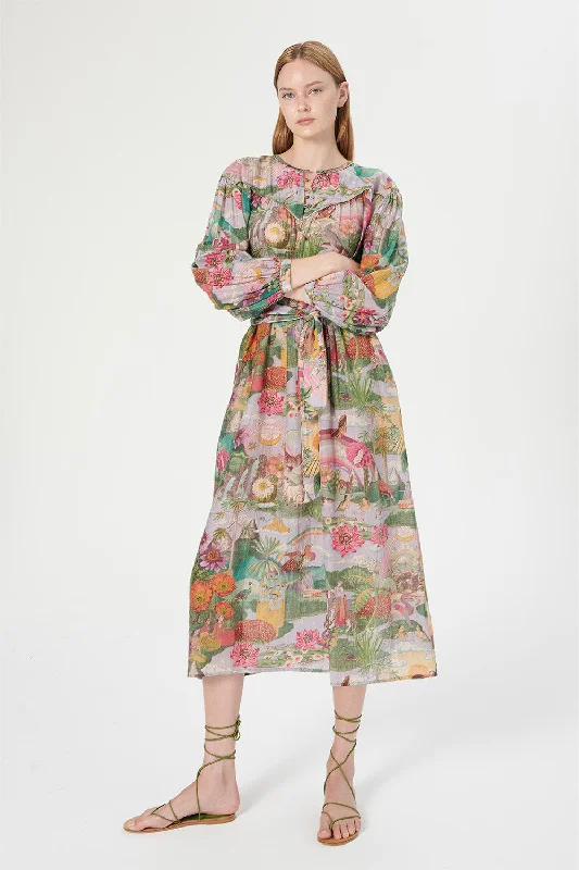 Dress Bamboo Maxi Bamboo Maxi Dres Earth-Pink Tunics Sale discount