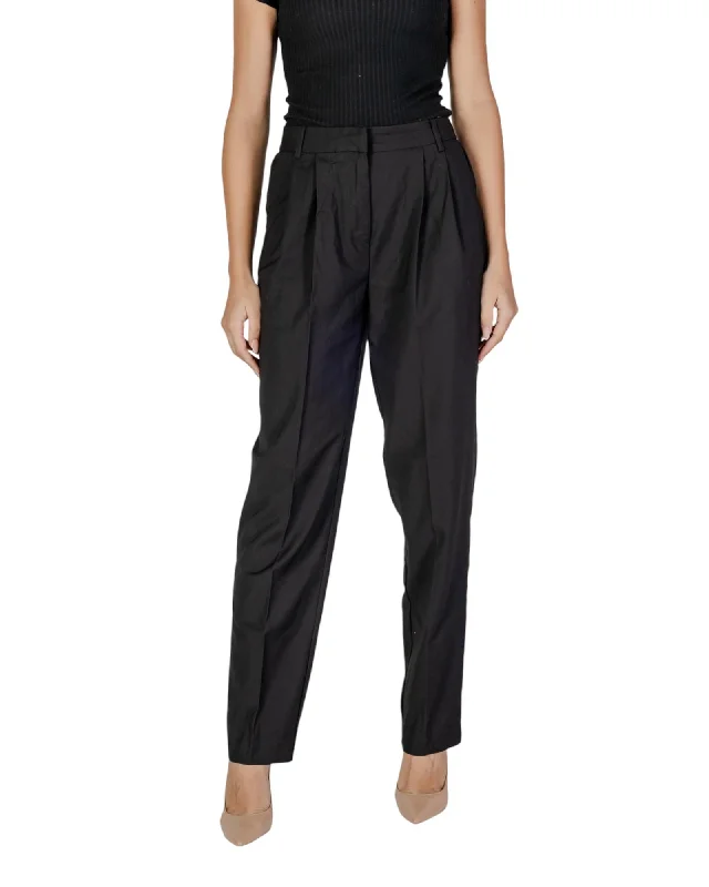 Vila Clothes Elegant Viscose Blend Trousers with Stretch Fabric Trousers Exclusive Limited Vila Clothes Elegant Viscose Blend Trousers with Stretch Fabric Trousers Exclusive Limited