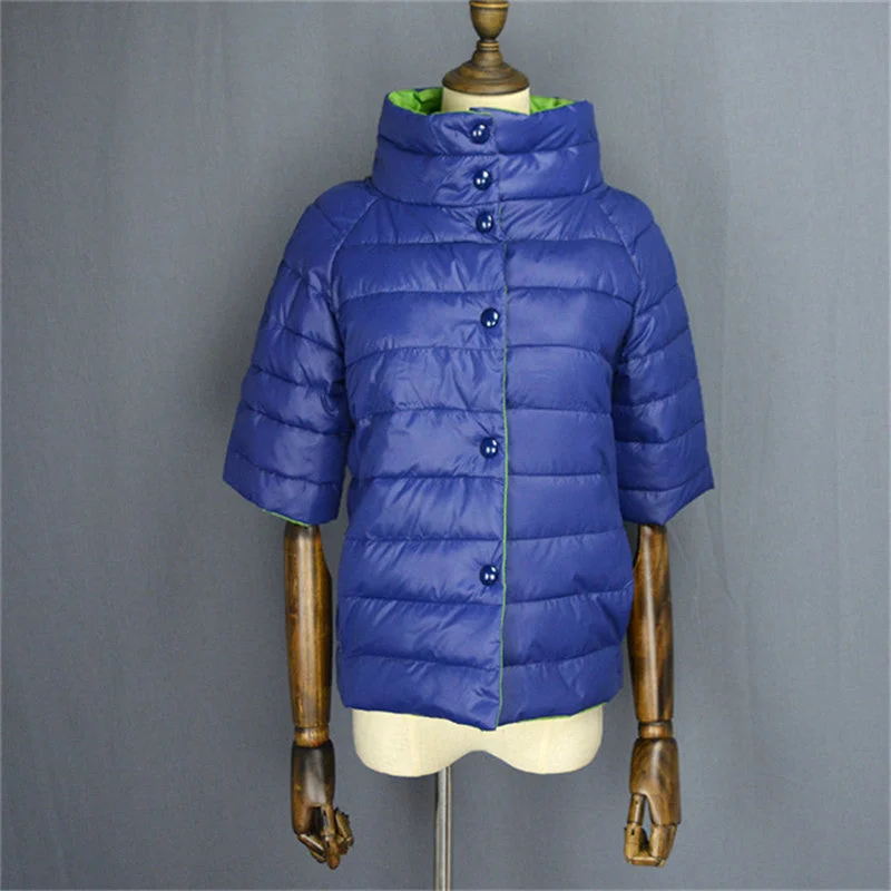 winter jacket women Fashion Half Sleeve Stand Collar Parkas &Coat for Autumn Women with Hollow Cotton Inside Embroidered Jacket Appliqued Jacket Beaded Jacket winter jacket women Fashion Half Sleeve Stand Collar Parkas &Coat for Autumn Women with Hollow Cotton Inside Embroidered Jacket Appliqued Jacket Beaded Jacket