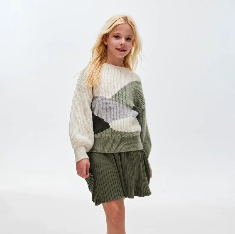 Chunky Knit Sweater | Laurel Anti-Pilling Anti-Shrink Durable